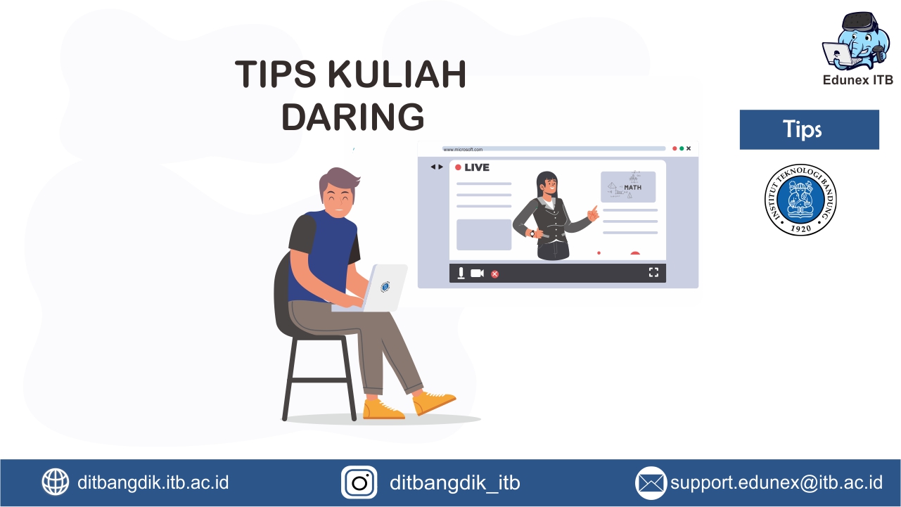 TIPS MENGIKUTI PERKULIAHAN DARING SECARA EFEKTIF